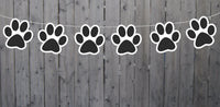 Paw Print Goody Bags, Paw Print Favor Bags, Paw Print Party Bags, Puppy Party, Dog Party, Paw Print