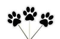 Paw Print Garland, Paw Print Banner, Puppy Party Banner, Dog Party Banner