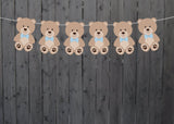Teddy Bear Garland, Teddy Bear Banner, Teddy Bear Decorations, Teddy Banner, Teddy Bear Birthday, Teddy Bear Baby Shower, Teddy Bear Nursery