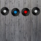 RECORD GARLAND, Record Banner, Album Garland, Album Banner, 50's Birthday Party, 80's Birthday Party, Record Party Supplies, Record