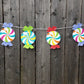 Candy Cupcake Toppers