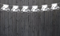 GOLF CART garland, Golf Cart Banner, Golf Cart Birthday, Golfing Birthday, Golfing Party, Golfing Decorations, Golf, Golf Party Supplies