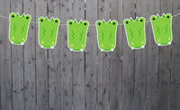 Alligator Garland, Alligator Banner, Alligator Birthday, Alligator Baby Shower, Alligator Decorations, Alligator Party Supplies, 32219830A