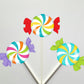 Candy Cupcake Toppers