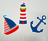 Nautical Garland, Nautical Banner, Nautical Baby Shower, Nautical Birthday, Anchor, Sailboat, Life Saver, Photo Prop, Nautical Decorations