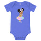 UNICORN PRINCESS Onepiece Bodysuit, African American Baby Shirt