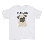 PUG LIFE T-shirt - Youth Short Sleeve T-Shirt