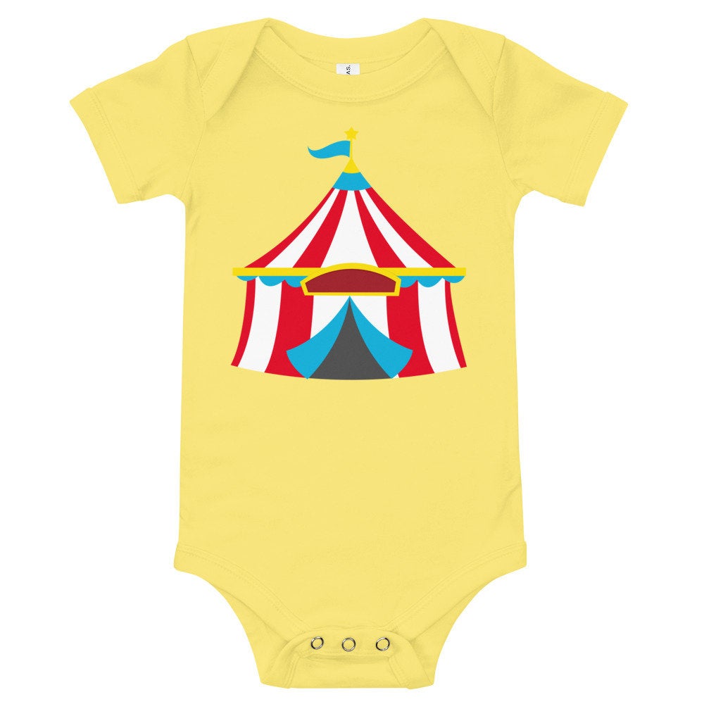 Circus Onepiece Bodysuit, Circus Baby Clothing