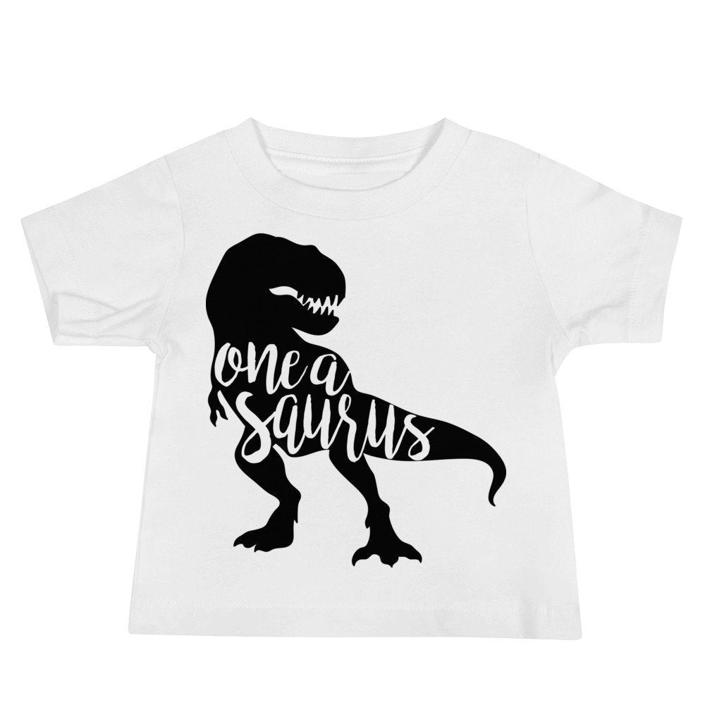 One A Saurus T-shirt - Baby Jersey Short Sleeve Tee