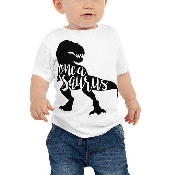 One A Saurus T-shirt - Baby Jersey Short Sleeve Tee