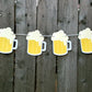 Beer Cupcake Toppers, Father's Day Cupcake Toppers, Superbowl Cupcake Toppers,