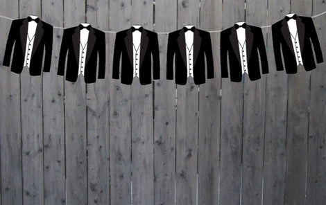 Tuxedo Cupcake Toppers, Wedding Cupcake Toppers, Rehearsal Dinner Cupc ...