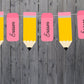 Pencil and Eraser Garland, Pencil Banner, Pencil Garland, Pencil Birthday Party, Pencil Decorations, Back to School Party, Teacher's Gift