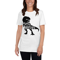 Mama Saurus T-shirt, Mom Dinosaur Shirt, Short-Sleeve Unisex T-Shirt