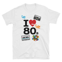 I Love The 80's Shirt, 80's T shirt, 80's T-shirt, 80's Clothing, Short-Sleeve Unisex T-Shirt