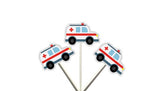 Ambulance Garland, Ambulance Banner, Ambulance Birthday