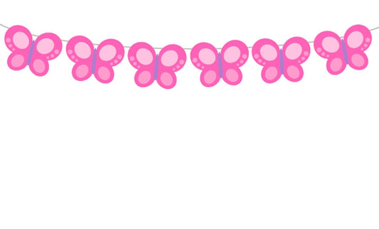 Butterfly Garland, Butterfly Banner, Butterfly Nursery, Butterfly Baby Shower, Butterfly Photo Prop