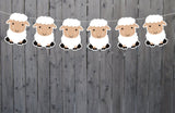 SHEEP GARLAND, Sheep Banner, Sheep Baby Shower, Sheep Party Decorations