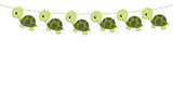 Land Turtle Garland, Turtle Banner, Turtle Decorations, Under the Sea Banner, Garland, Green Turtle, Baby Shower, Photo Prop