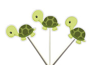 Land Turtle Garland, Turtle Banner, Turtle Decorations, Under the Sea Banner, Garland, Green Turtle, Baby Shower, Photo Prop