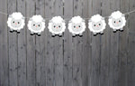 SHEEP GARLAND, Sheep Banner, Sheep Baby Shower, Sheep Party Decorations