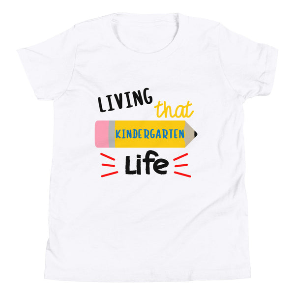 Kindergarten Life Shirt, Back to school Shirt, YOUTH Short Sleeve T-Shirt