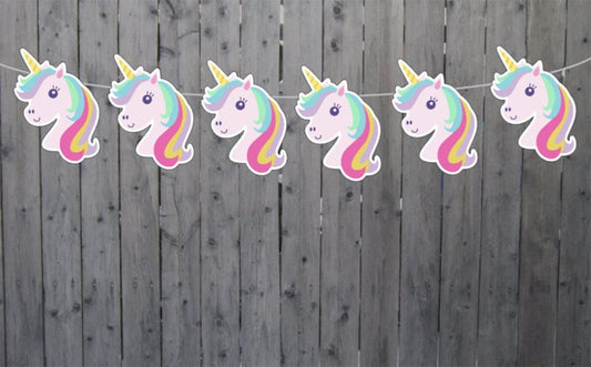 Unicorn Banner, Unicorn Garland, Unicorn Birthday, Unicorn Party, Unicorn Decorations, Unicorn Photo Prop