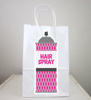Hair Spray Garland, Hair Spray Banner, 80's Party Banner, 80's Birthday Banner