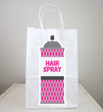 Hair Spray Garland, Hair Spray Banner, 80's Party Banner, 80's Birthday Banner
