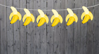 BANANA Garland, Banana Banner, Banana Birthday, Banana Party, Banana Decorations
