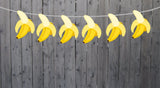 BANANA Garland, Banana Banner, Banana Birthday, Banana Party, Banana Decorations