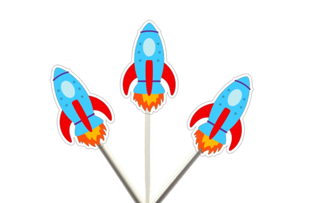 Rocket Ship Garland, Rocket Ship Banner, Rocket Ship Birthday, Rocket Ship Decorations, Rocket Ship Party