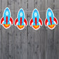 Rocket Ship Garland, Rocket Ship Banner, Rocket Ship Birthday, Rocket Ship Decorations, Rocket Ship Party