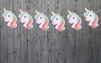 Unicorn Cupcake Toppers