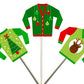 Ugly Sweater Cupcake Toppers, Ugly Sweater Party Cupcake Toppers, Ugly Sweater Party - Ugly Christmas Sweater Party Decorations