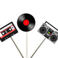 80's Party Favors, Cassette Tape Goody Bags, Cassette Tape Favors,- 80's Birthday Favor Bags