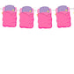 Sleeping Bag Cupcake Toppers, Sleepover Cupcake Toppers, Slumber Party Cupcake Topper, Sleepover Cupcake Topper, Pajama Party Cupcake Topper