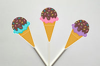 Ice Cream Garland, Ice Cream Banner, Ice Cream Birthday, Ice Cream Party Decorations, Ice Cream Birthday Decorations 21220912P