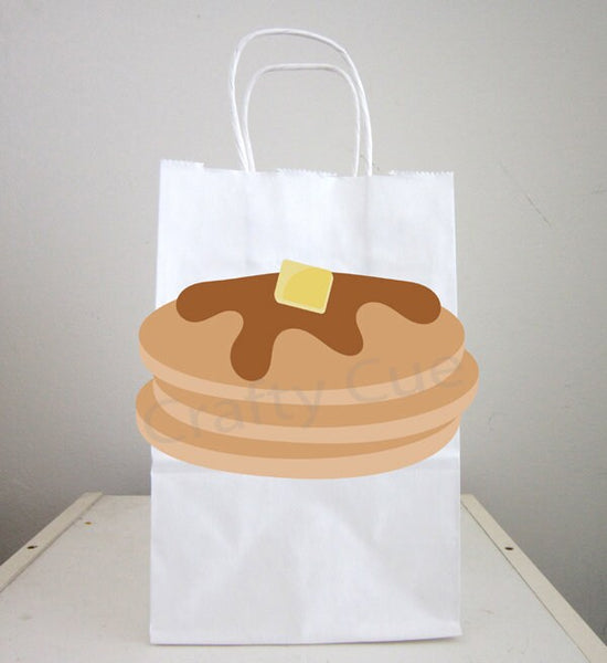 Pancakes Goody Bags, Pancakes Favor Bags, Pancakes Gift Bags, Pancakes Goodie Bags, Pancakes and Pajamas Party