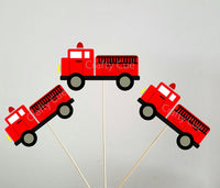 Firetruck Garland, Firetruck Banner, Firetruck Party Banner, Firetruck Decorations, Firetruck Party Sign