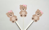 Teddy Bear Cupcake Toppers, Teddybear Cupcake Toppers 217201050A