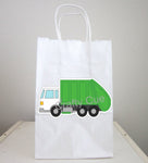 Garbage Truck Goody Bags, Garbage Truck Favor Bags, Garbage Truck Party Favors, Garbage Truck Decorations