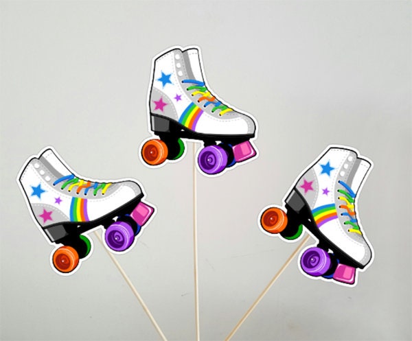 Roller Skate Goody Bags, Roller Skate Favor Bag, Roller Skate Gift Bags - Roller Skating Birthday - Roller Skate Birthday