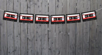 80's Party Favors, Cassette Tape Goody Bags, Cassette Tape Favors,- 80's Birthday Favor Bags