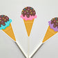 Ice Cream Cupcake Toppers, Ice Cream Party, Ice Cream Birthday