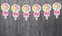 Candy Goody Bags, Lollipop Goody Bags, Candy Favor Bags, Candy Gift Bags, Sweet Sixteen Goody Bags, Candyland Party