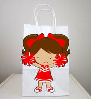 Cheerleading Goody Bags, Cheerleading Favor Bags, Cheerleading Gift Bags, Cheerleader Goody Bags - 224201136A