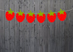 Strawberry Garland, Strawberry Banner, Strawberry Birthday, Strawberry Party, Strawberry Decorations