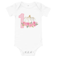 Pumpkin Shirt, 1st Birthday Pumpkin Shirt, 1st Birthday T-Shirt, 1st Birthday Bodysuit, 1st Birthday Party Shirt, Pumpkin Party Shirt
