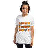 Pumpkin Shirt, Pumpkin T-Shirt, Halloween Shirt, Halloween Shirt, Foodie Gift, Clothing Gift, Fall Shirt, Short-Sleeve Unisex T-Shirt